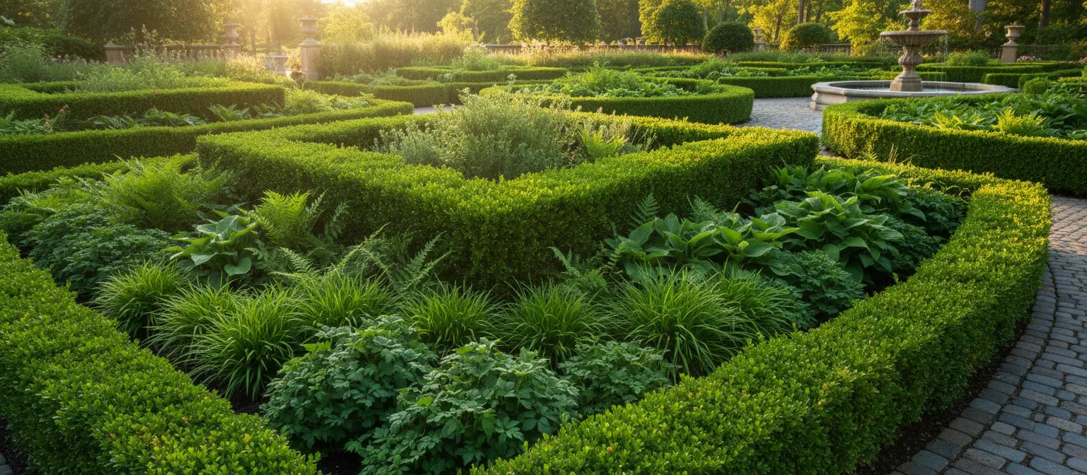 Formschnitt im Garten